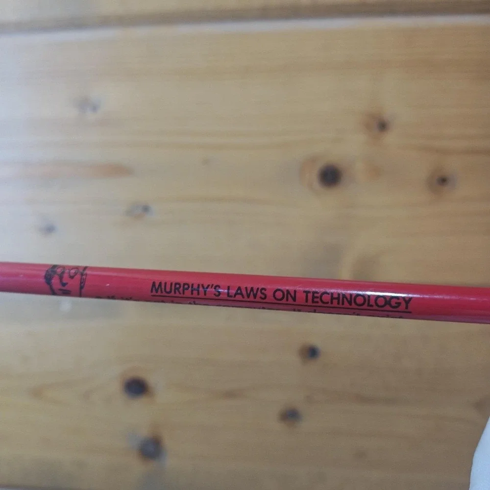 Vintage 1980s 80s Unthemed Pencil Set‎ of 7 Multiplication Table Say No To Drugs